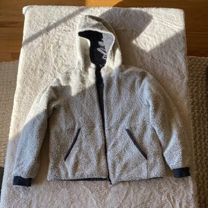 Toad & Co women’s organic cotton reversible jacket size small